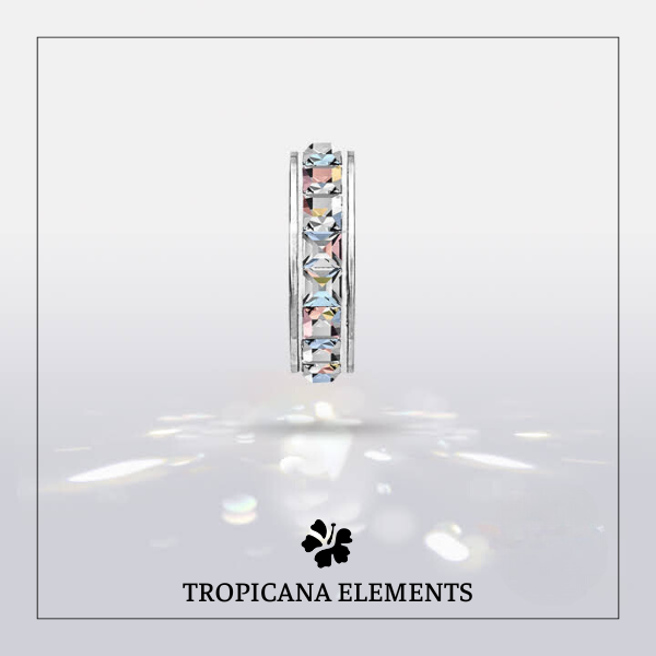 Charm Chặn Vòng Tay Pha Lê Swarovski 4 Màu