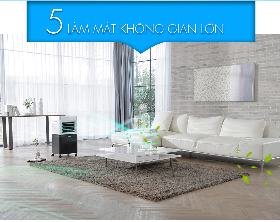 Quạt làm lạnh không khí Vaarenta 30L - Hàng nhập khẩu