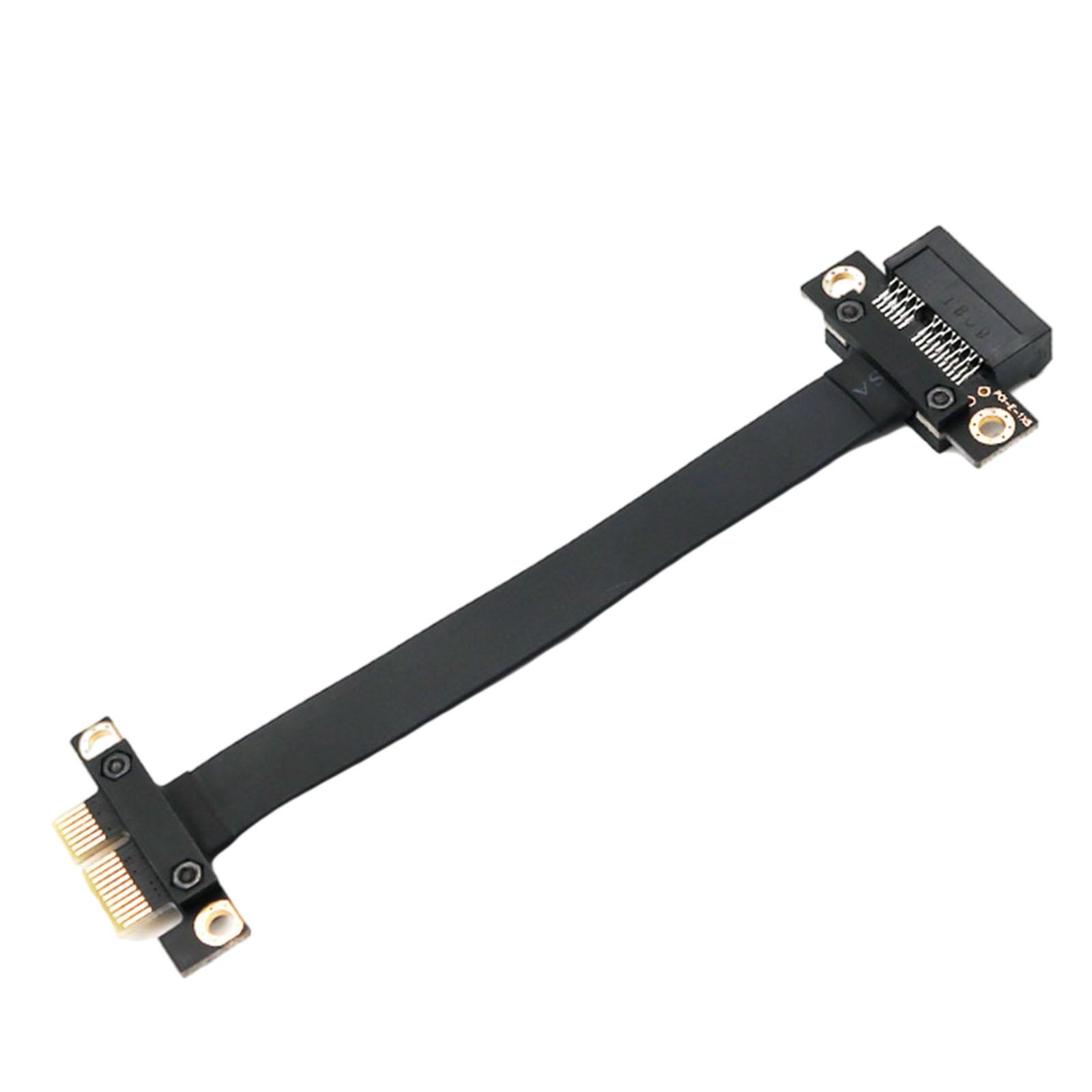 1X Extension PCIe PCIe Extension Cable PCI PCI 1X Extension 180 Degree 20cm