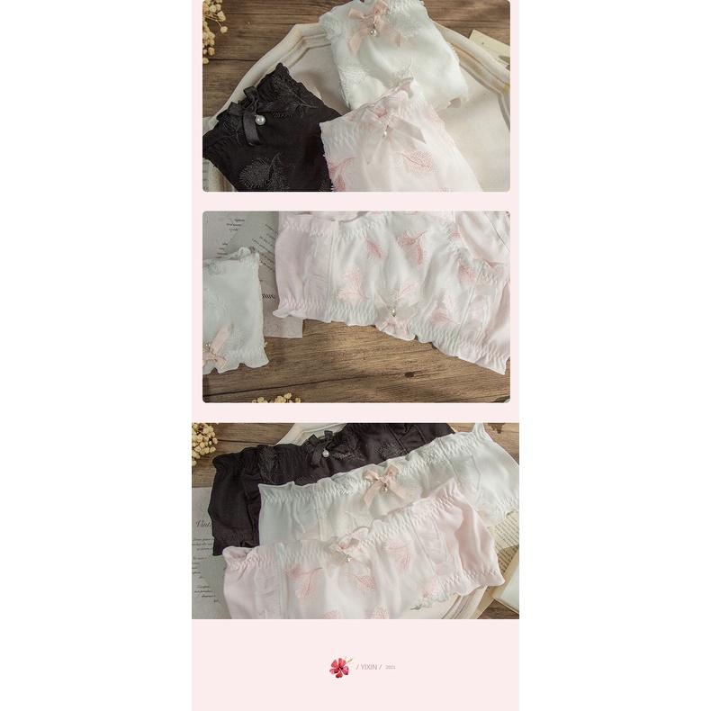 Quần Lót Nữ Cotton Kháng Khuẩn Phủ Ren Thêu Xuất Đông Âu . Hàng Loại Đẹp.