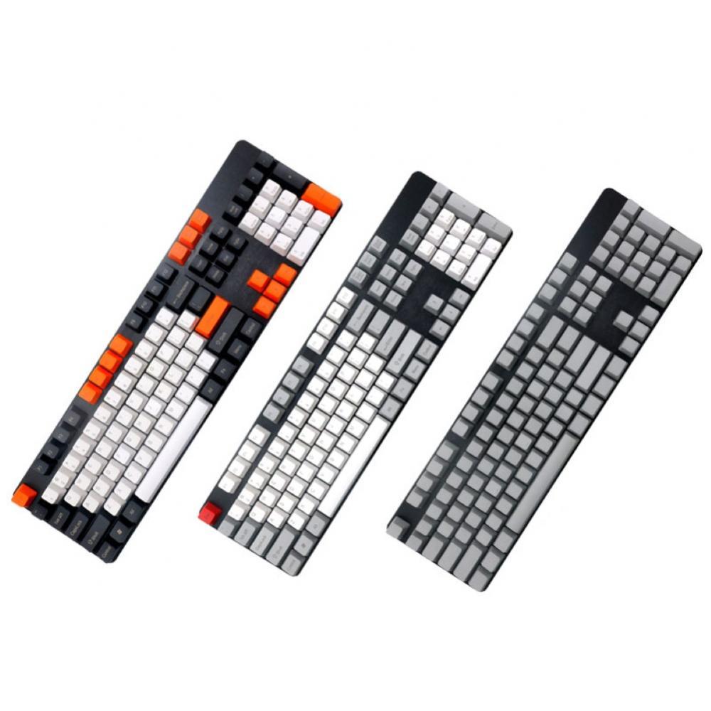 108 Chiếc PBT PC Game Thủ Bàn Phím Màu Keycaps Cho Bàn Phím Cơ Tiếng Anh Thay Thế Bộ Nút 2021 Teclado Mecánico