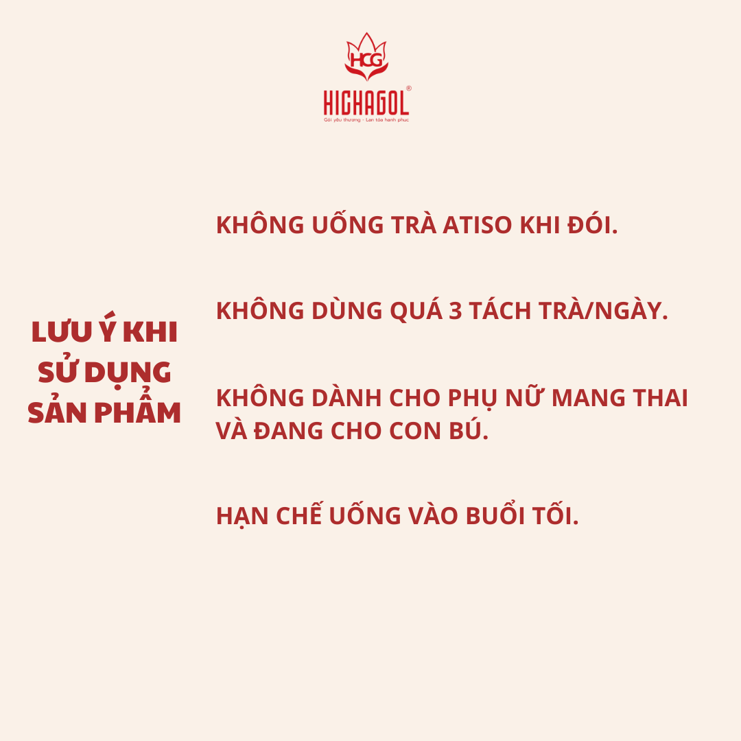 Trà Đài hoa Atiso đỏ Hichagol 100% từ thiên nhiên, hỗ trợ giảm cân,  tốt cho hệ tiêu hóa [Hủ 80gr]