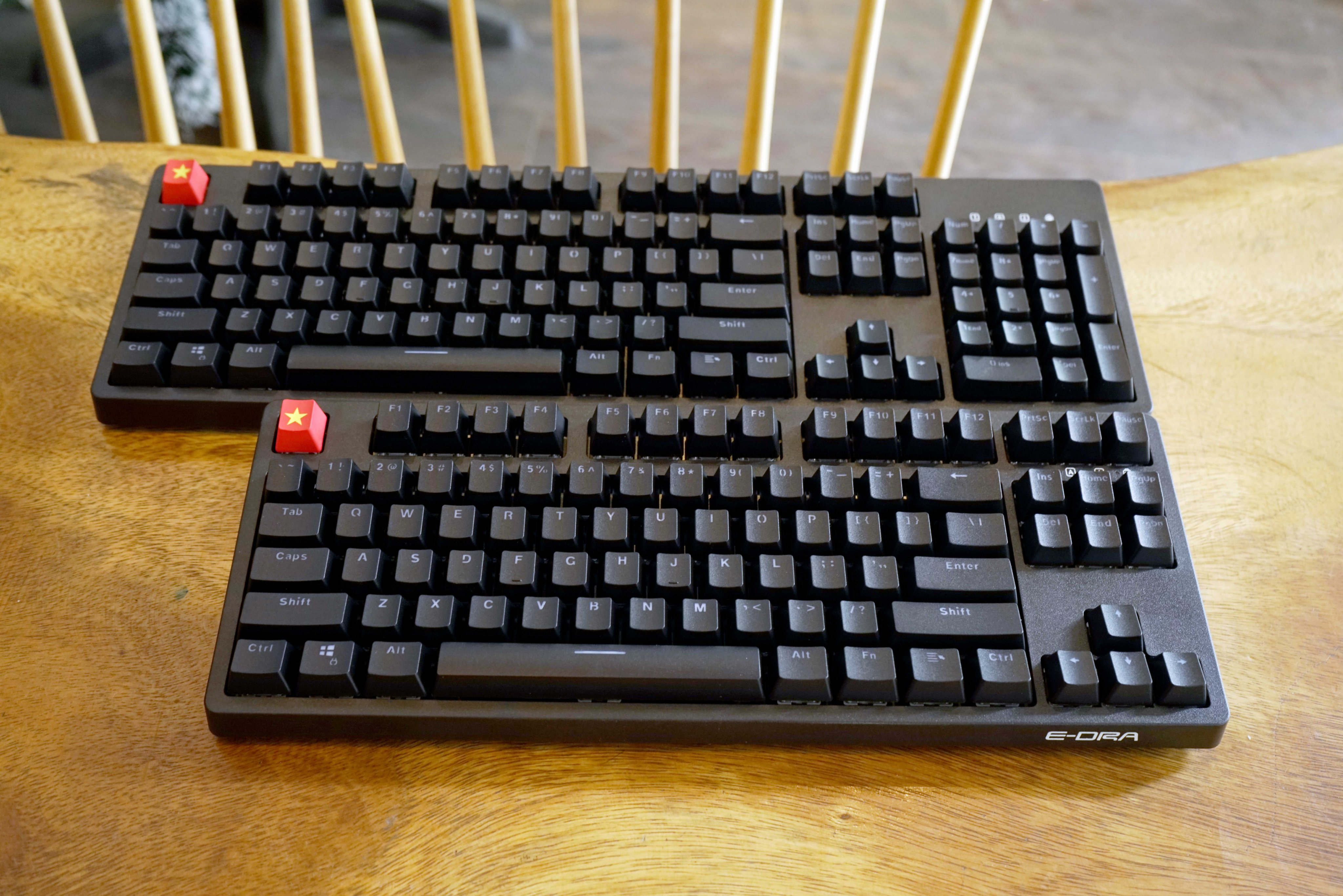 Bàn phím E-DRA EK3104 Huano Switch Blue - Hàng chính hãng