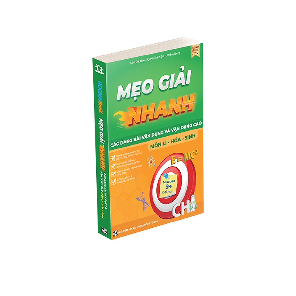 Sách Combo Mẹo Giải Nhanh Các Dạng Bài Vận Dụng Và Vận Dụng Cao Môn Toán - Lí – Hóa – Sinh - Lớp 12 - BẢN QUYỀN