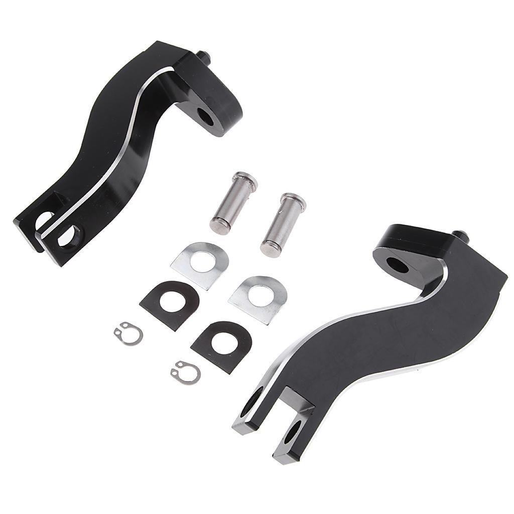 Passenger Rear Foot Peg Pedal Mount Bracket for Touring 1993-2017