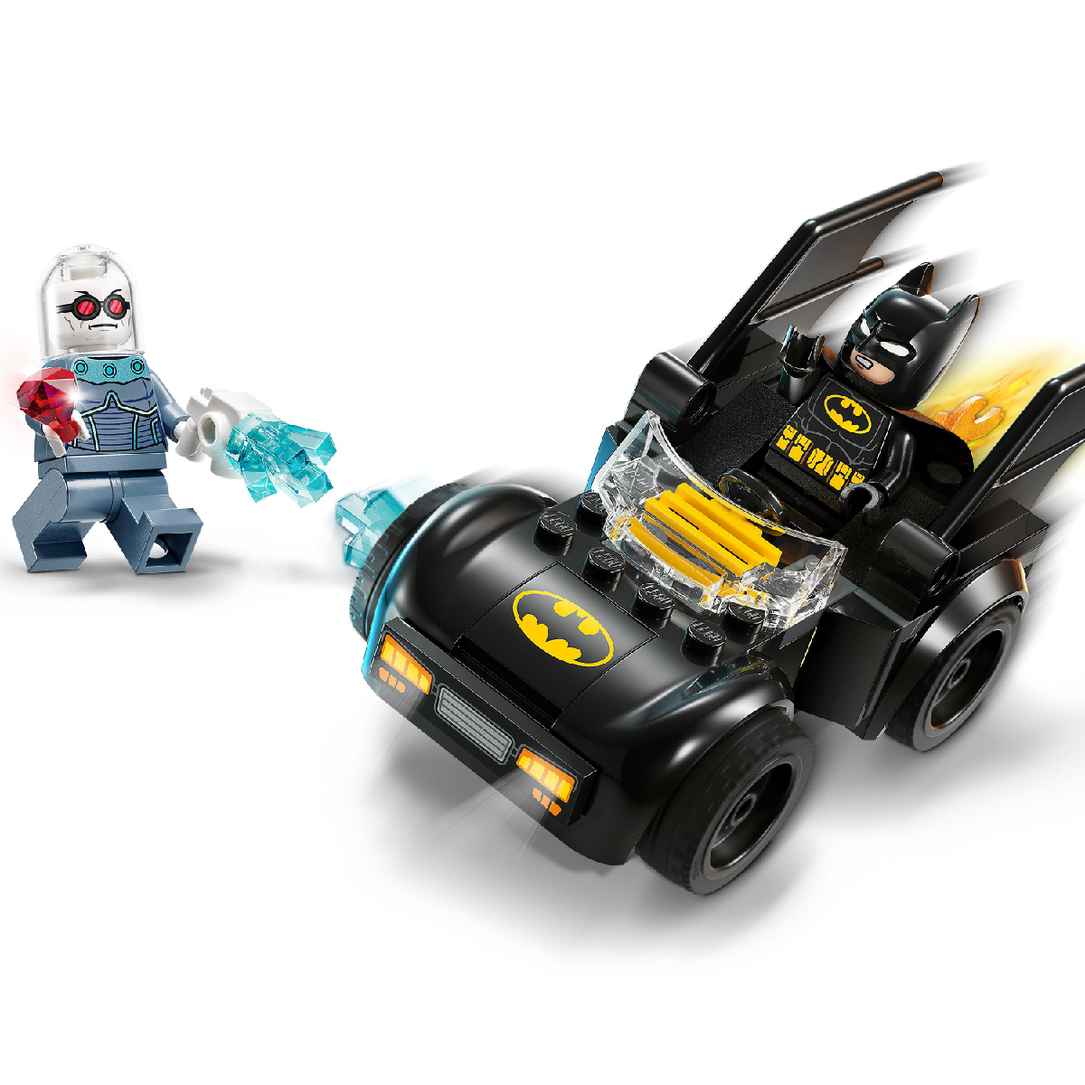 Đồ Chơi Lắp Ráp Batman Và Xe Chiến Đấu Với Mr. Freeze LEGO SUPERHEROES 76301 (63 Chi Tiết)