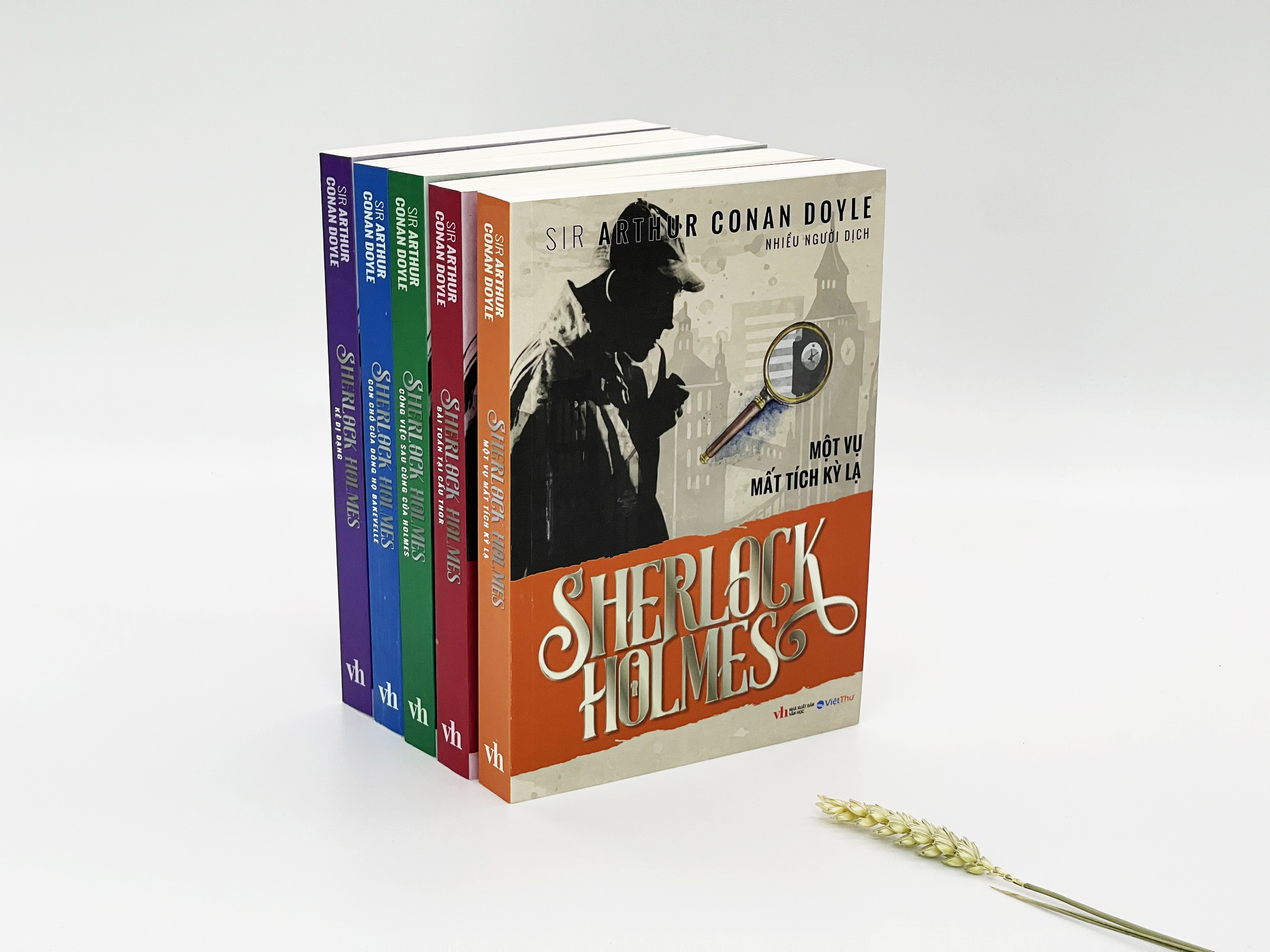 Sherlock Holmes Toàn Tập - Combo 5 Tập Sherlock Holmes - Sir Arthur Conan Doyle (Bìa Mềm)