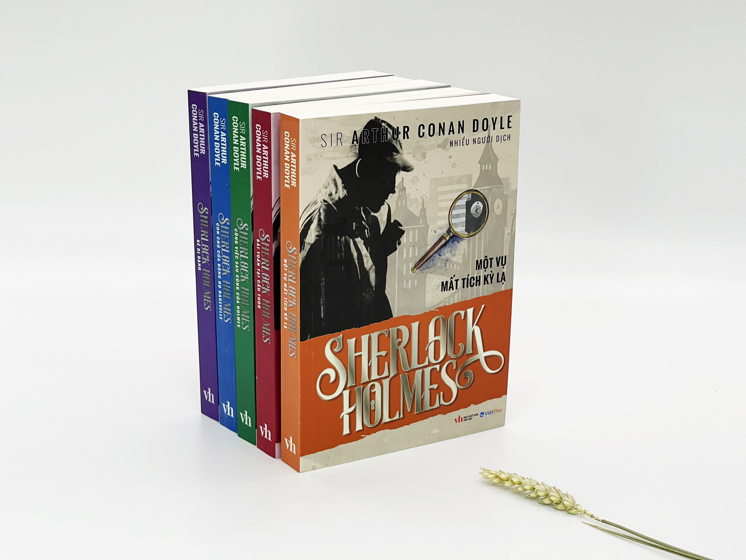 Sherlock Holmes Toàn Tập - Combo 5 Tập Sherlock Holmes - (Bìa Mềm)