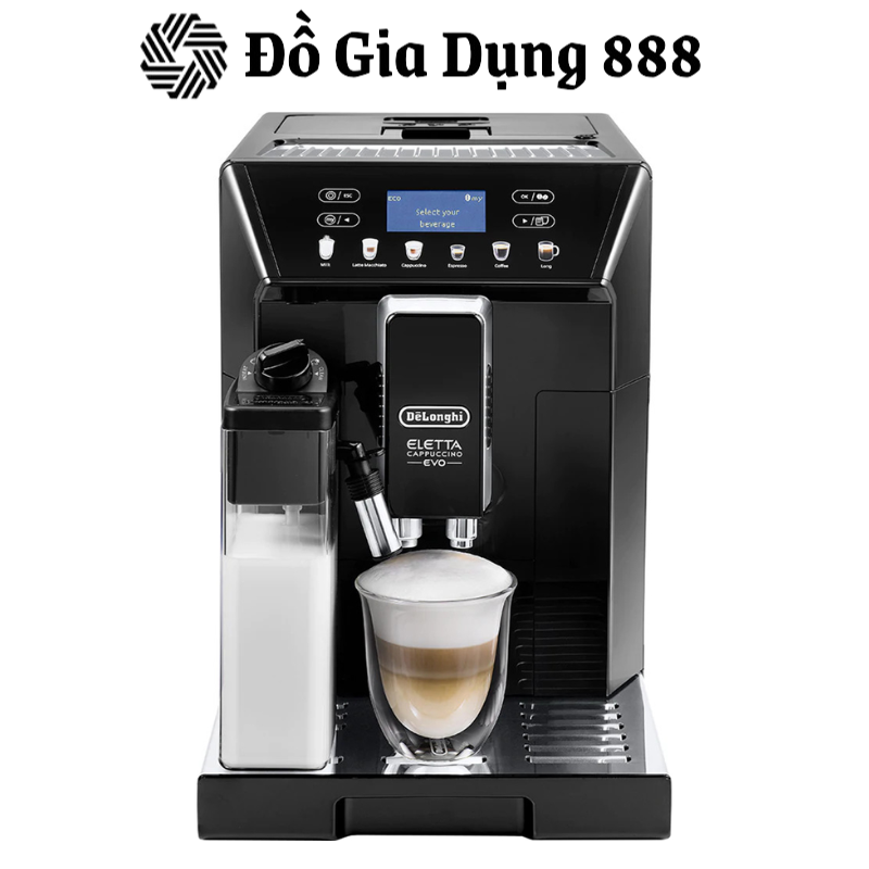 Máy pha cà phê Delonghi ECAM46.860.B - Hàng chính hãng