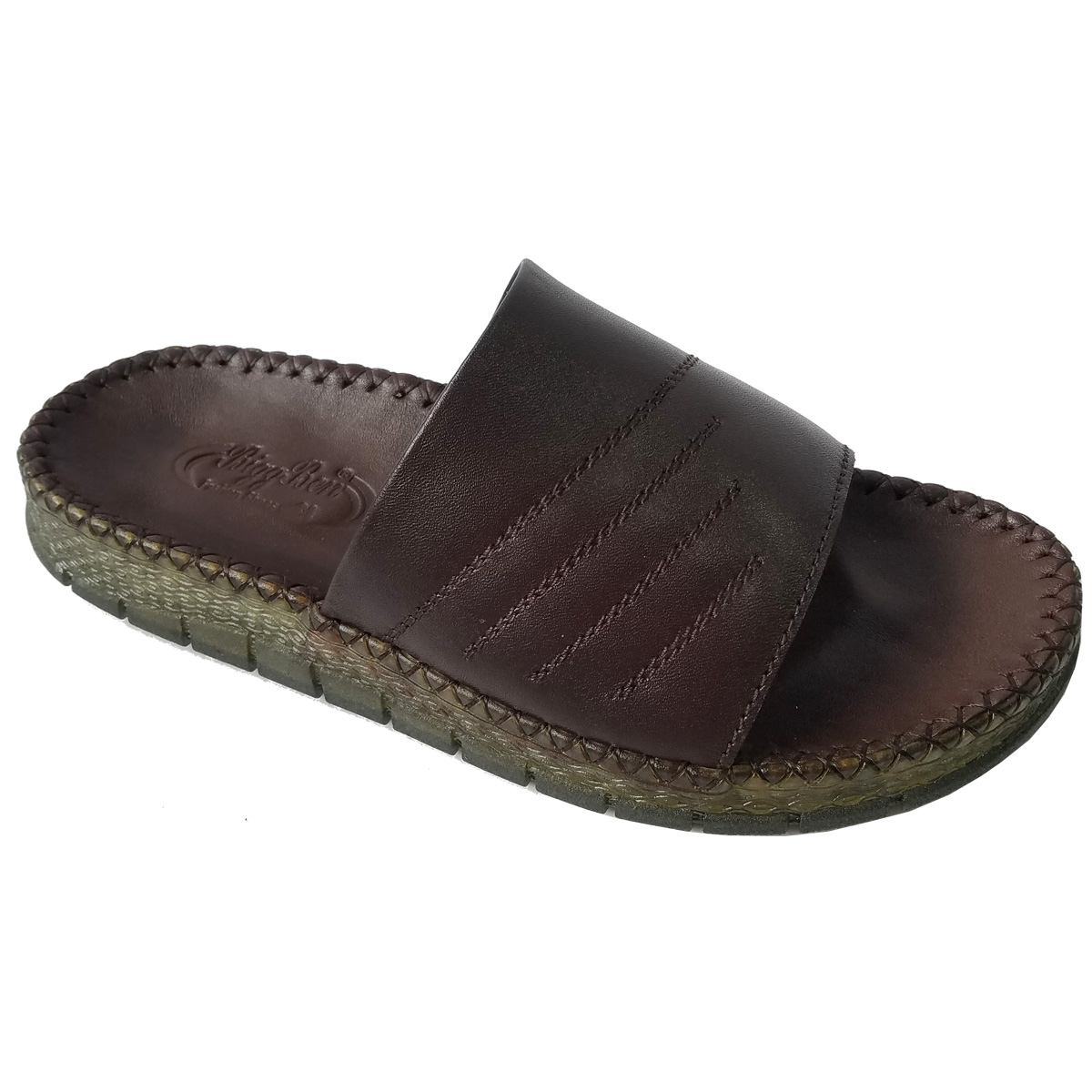 Dép Nam Quai Ngang Da Bò BIGGBEN DN367