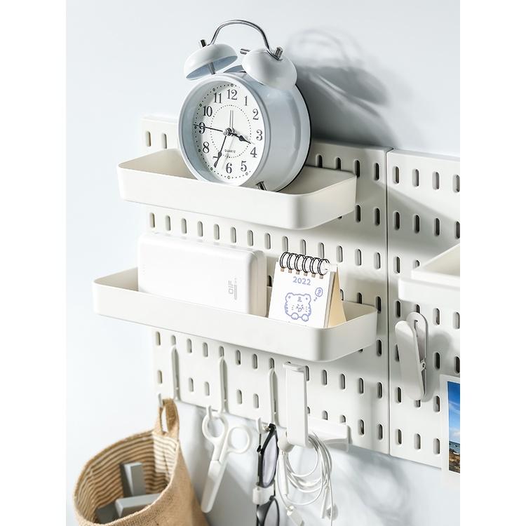 Aki shop Kệ treo hộp lưu trữ hộp trưng bày giá treo đồ NB131 pegboard decor