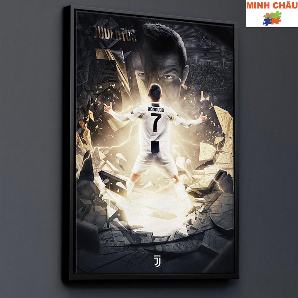 Tranh Canvas | Tranh treo tường trang trí CẦU THỦ BÓNG ĐÁ - Mẫu 19