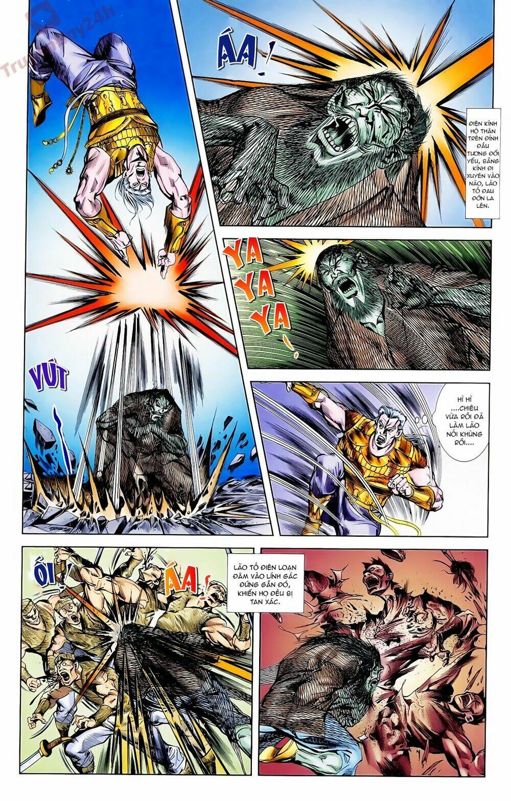 thiên tử truyền kỳ 1 - cơ phát khai chu bản chapter 63 9