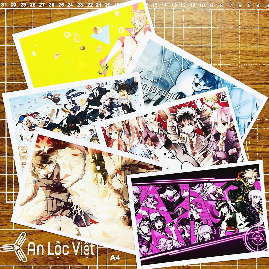 Bộ 20 tấm postcard anime Danganronpa: Trigger Happy Havoc