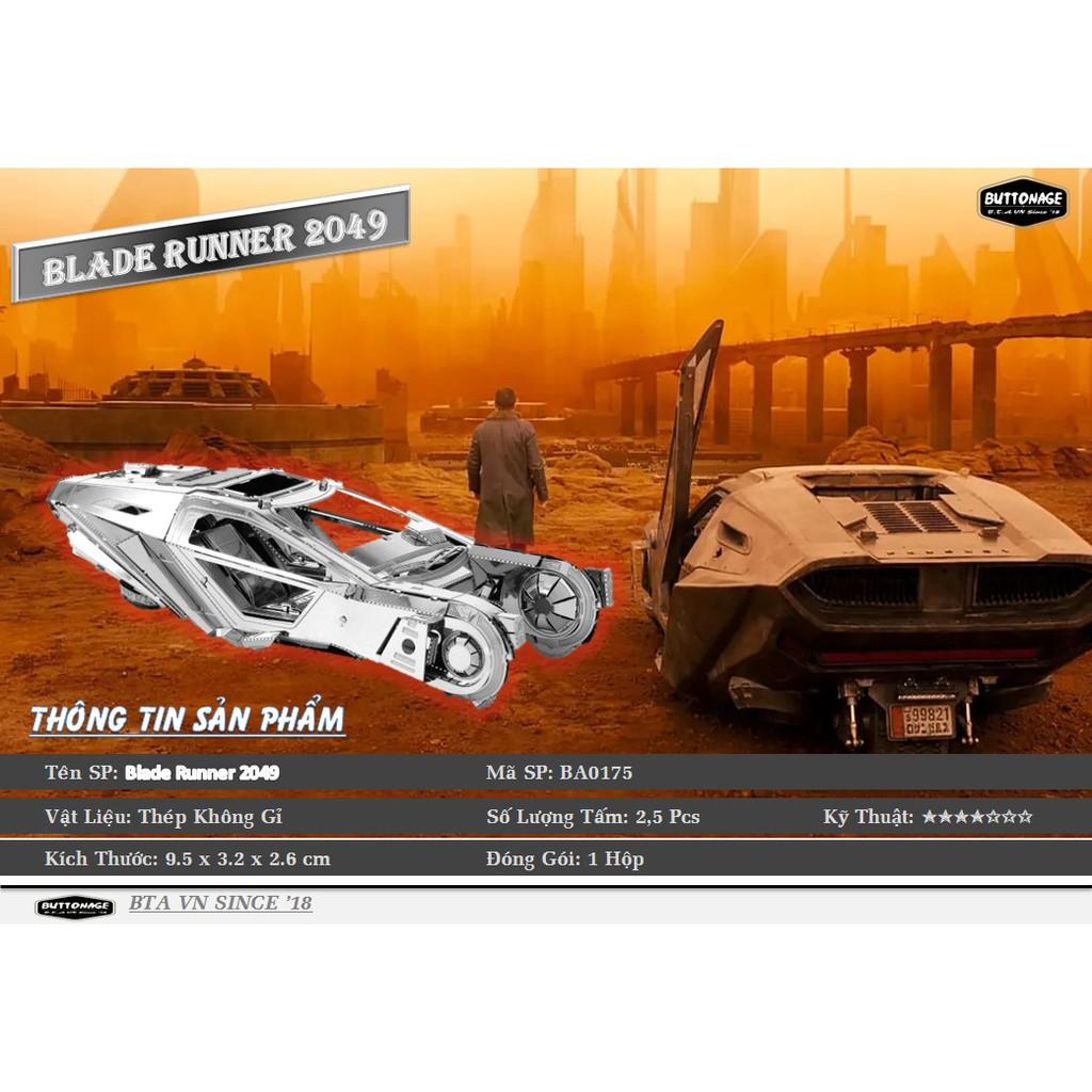 Mô Hình Lắp Ráp 3d Xe Blade Runner 2049