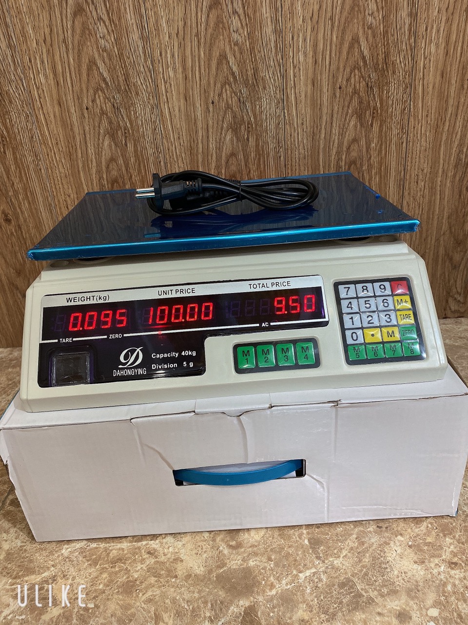 Cân tính tiền tối đa 40kg điện tử cao cấp xuất Hàn, cân tính tiền, cân điện tử