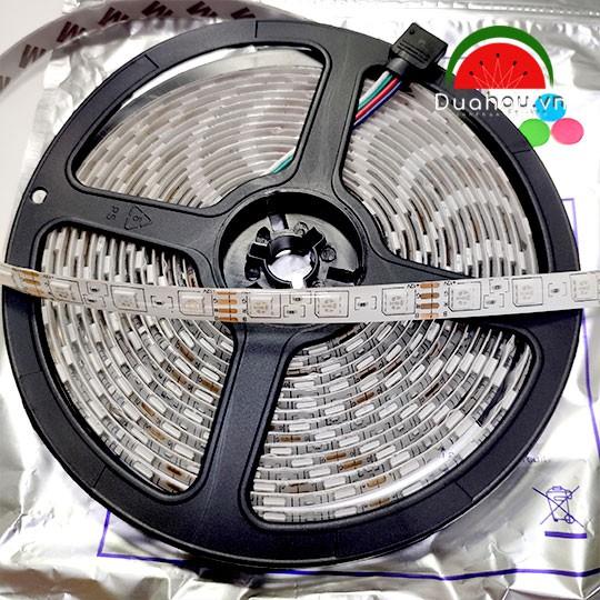 Combo 2 - 5m Led dây 5050 - LED 7 màu CÓ PHỦ SILICON + Nguồn 12V3A + Remote