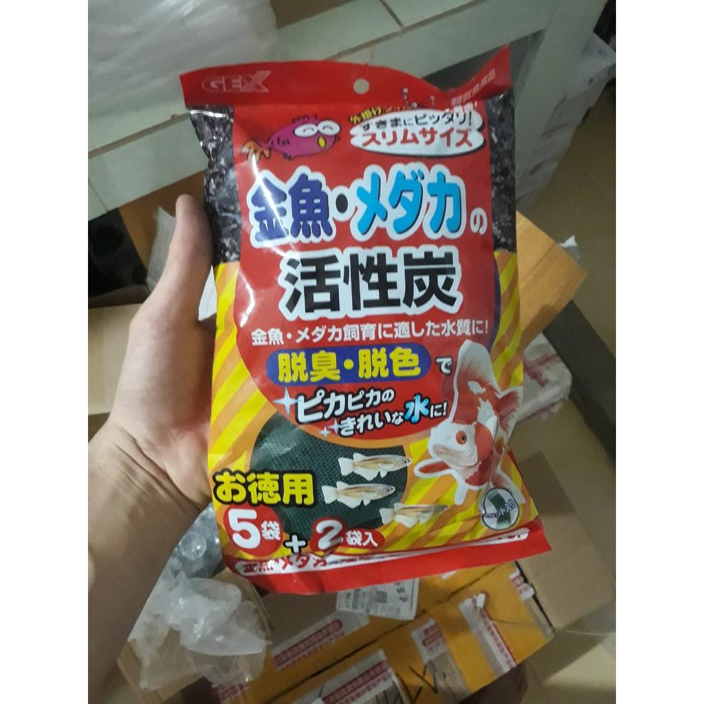 Than hoạt tính GEX Vật liệu lọc nước, khử mùi, làm sạch nước cho bể cá cảnh, thủy sinh- than lọc nước tốt nhất