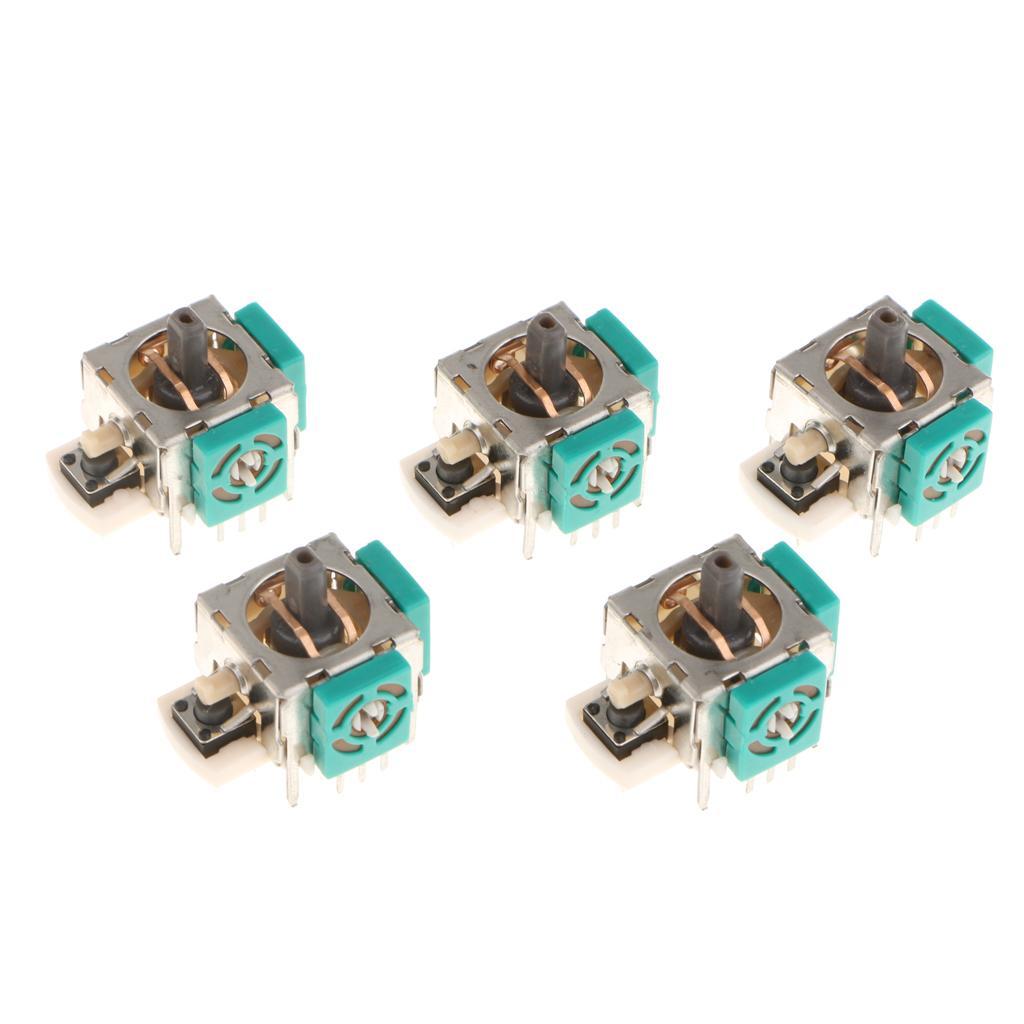 Lovoski 5 x 3D Analog Stick Sensor Module + Open Tool for XBOX 360 D Type
