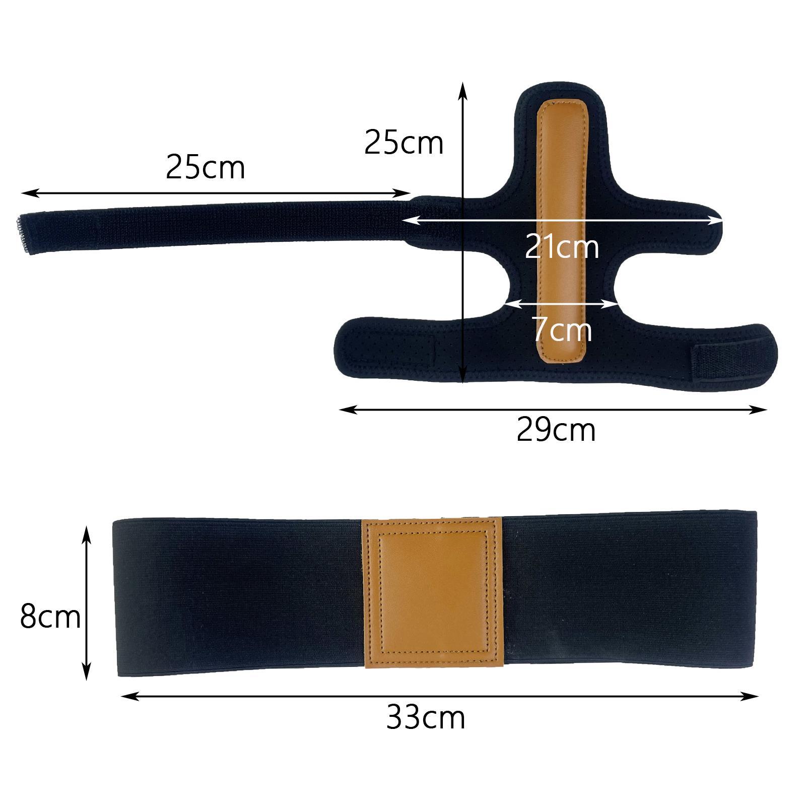 Golf Hand Movement Correction Belt Black Elastic Golf Swing Trainer Arm Belt Gesture Alignment Training Aid Arm Posture Correct