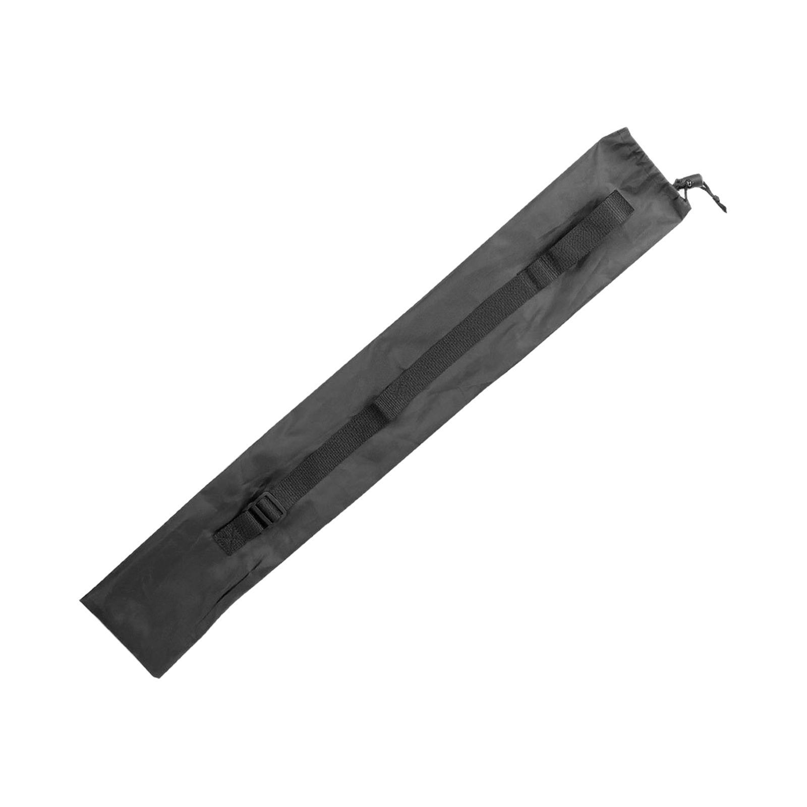 Portable Carrying Bag Storage Bag Pouch for Walking Sticks Trekking Hiking Poles, Black Color