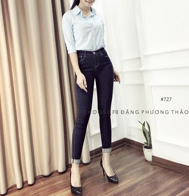 QUẦN JEAN MUỐI TIÊU 9 TẤC BIG SIZE