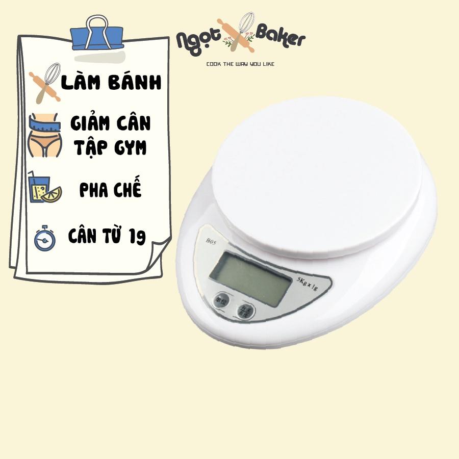 Cân tiểu ly điện tử nhà bếp mini làm bánh đồ ăn nguyên liệu chính xác cao
