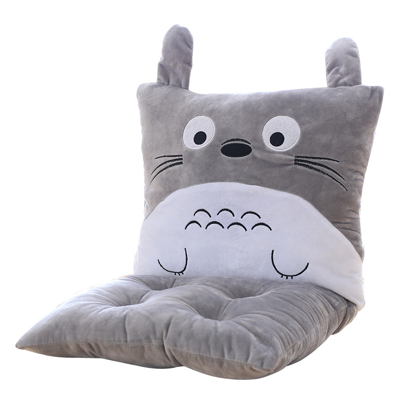 Gối Tựa Lưng Đệm Lót Ghế Gối Ôm Đa Năng Hình Totoro 40x40x40cm