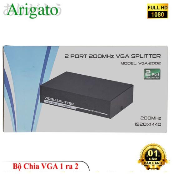 Bộ chia VGA 1 ra 2 1 ra 4 chia 1 cpu ra nhiều màn hình màn hình bảo hành 06 tháng