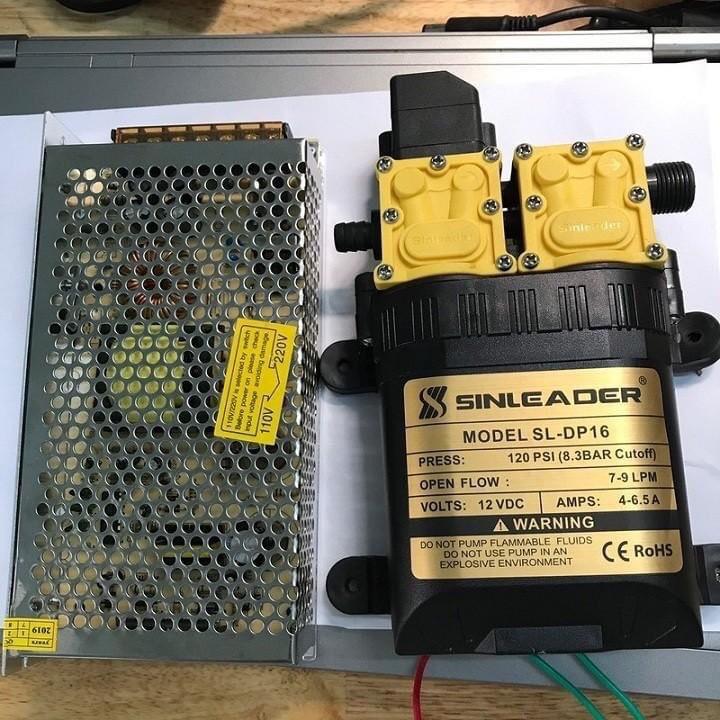 BỘ XỊT RỬA XE BƠM ĐÔI
