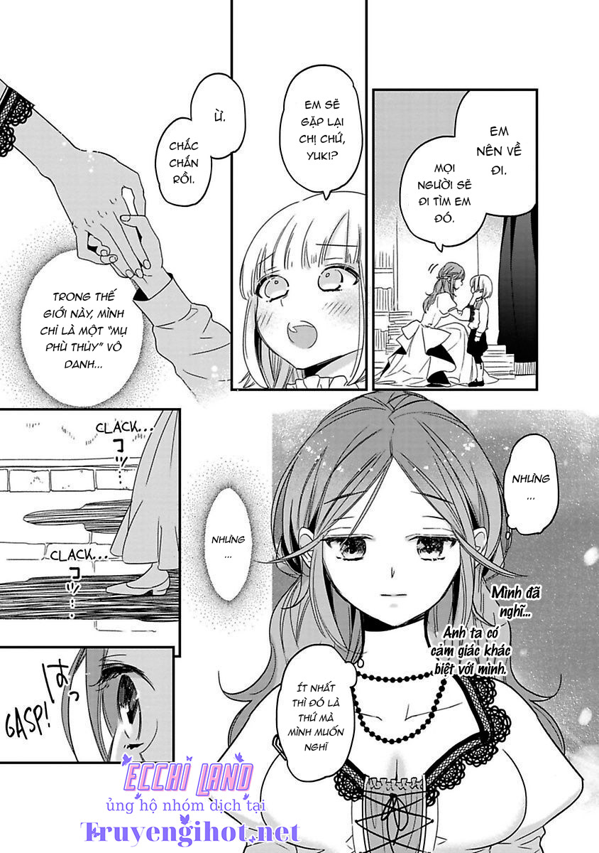 thái tử bạo chúa ở thế giới khác muốn cưới tôi ~ tên sói đen muốn cầu thân cô phù thủy tái sinh chapter 3.2 14