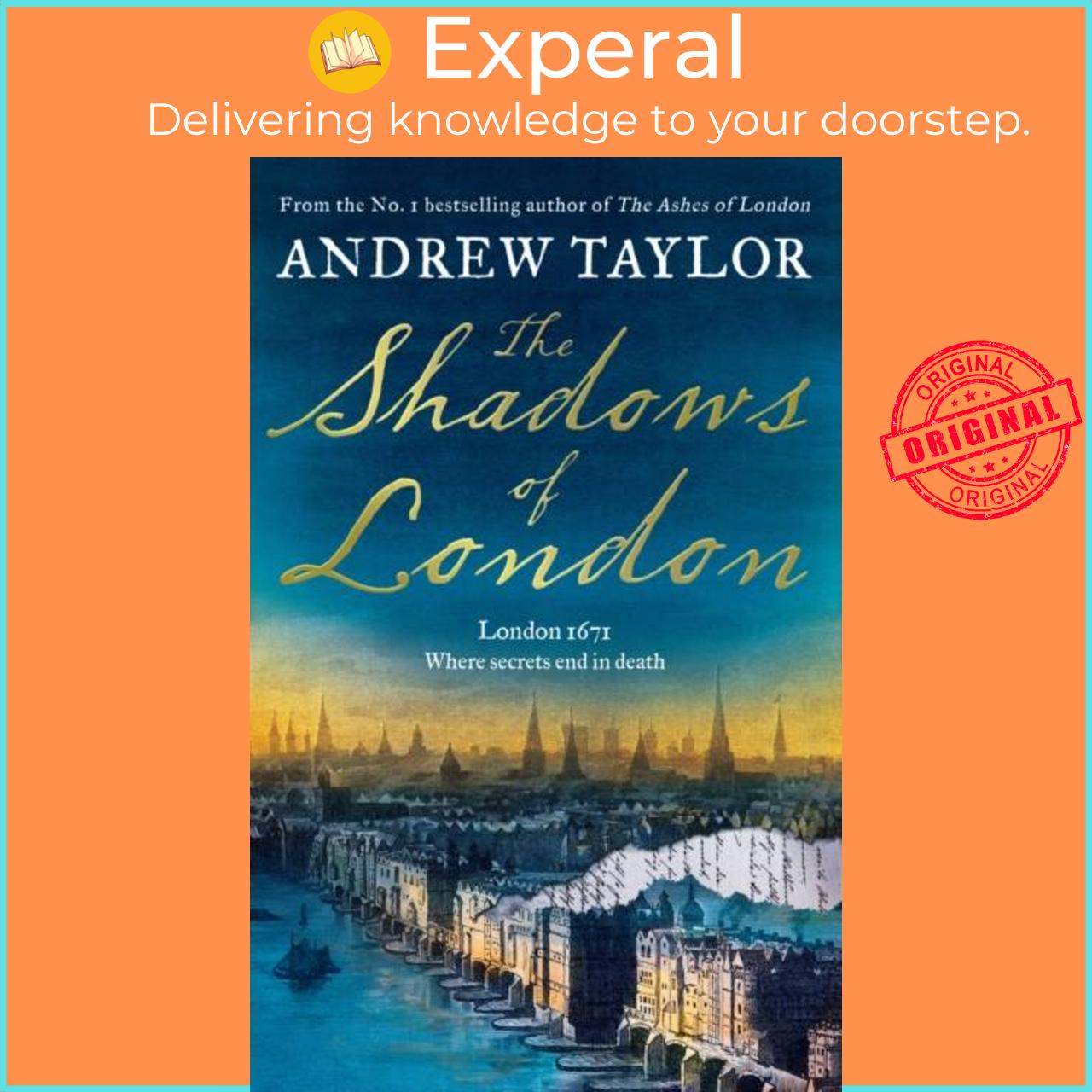 Sách - The Shadows of London by Andrew Taylor (UK edition, paperback)