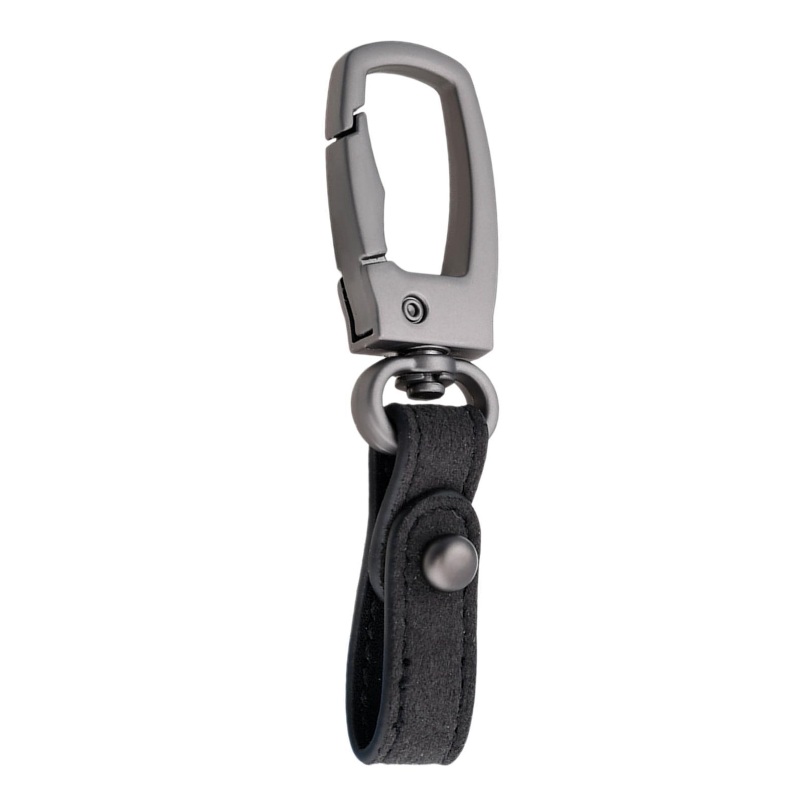 2xHeavy Duty Car Keychain Clip for Colleagues Friends Valentine'S Day Gifts Black