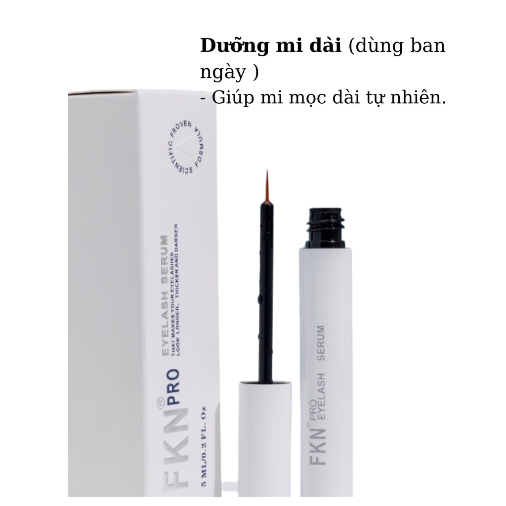 Serum dưỡng mi FKN Pro eyelash 5ml