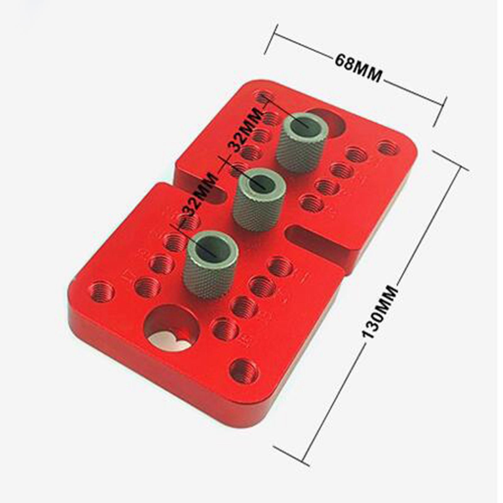 Dowel Jig Punch Hole Drilling Guide Positioner Positioning Puncher Locator