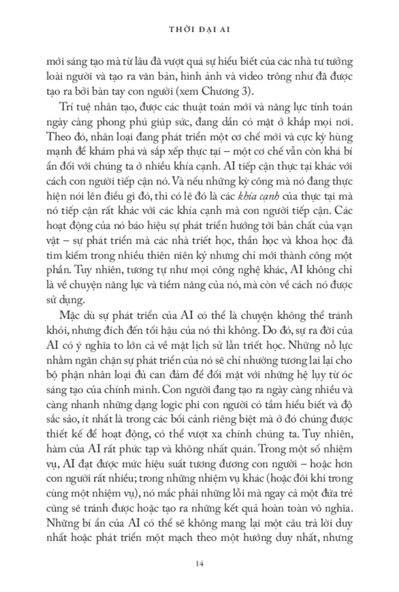 Thời Đại AI Và Tương Lai Loài Người Chúng Ta_TRE