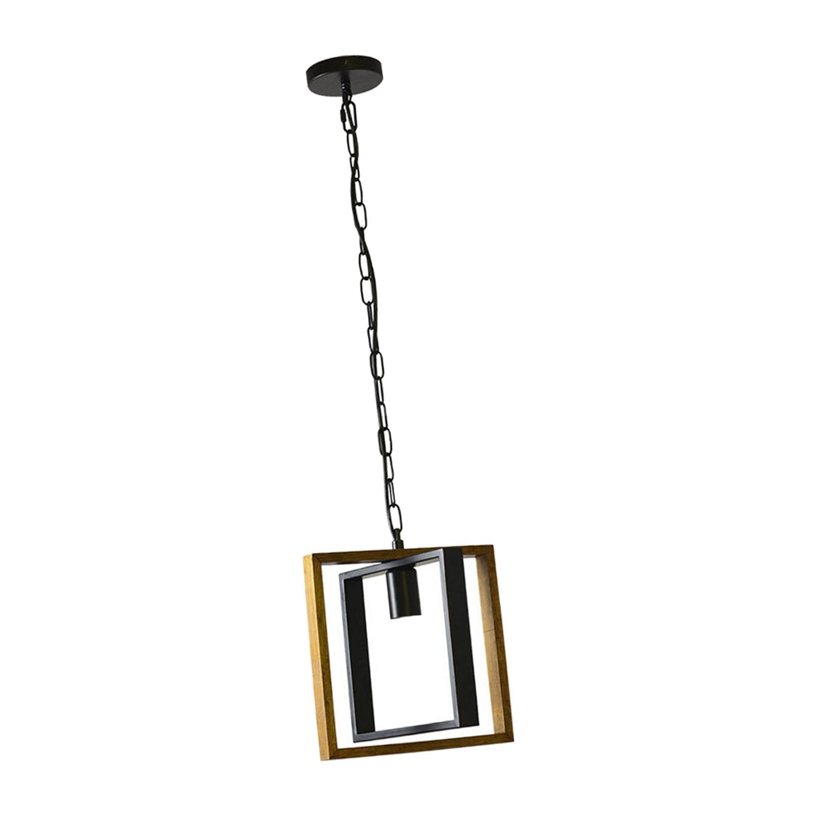 Retro Style Pendant Light Ceiling Lamp Adjustable Lighting for Loft Hallway