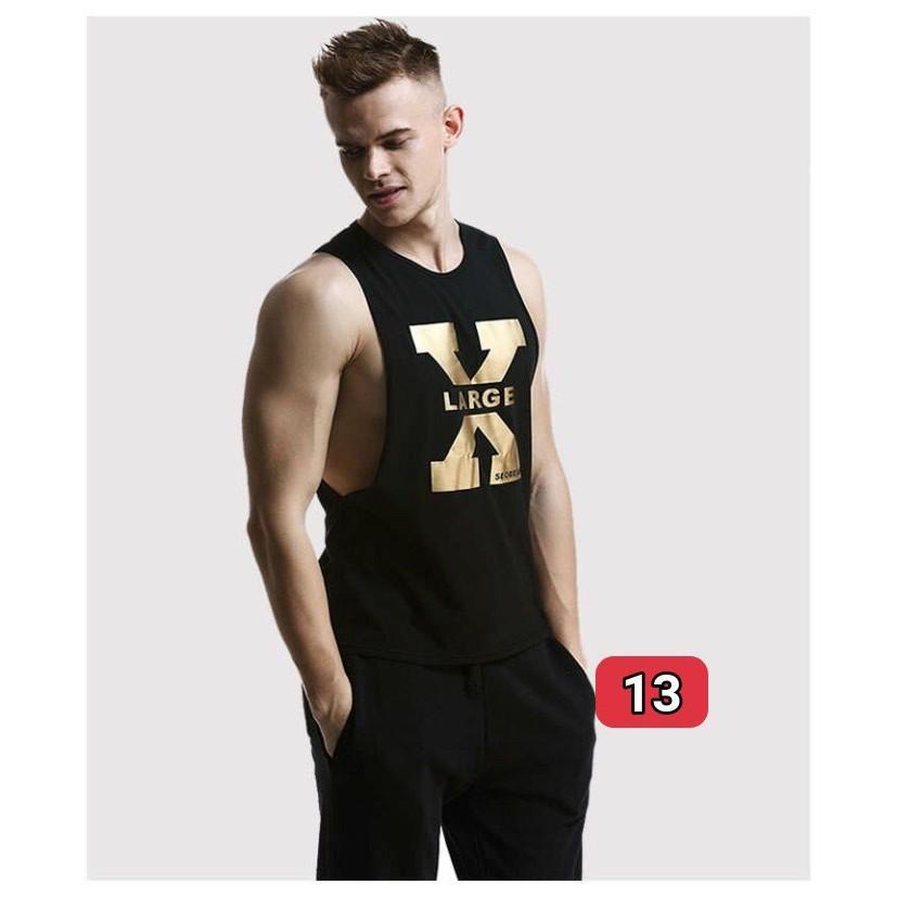 Áo ba lỗ nam thương hiệu Muradfashion, áo thun nam vải cotton co dãn không xù mẫu MS732