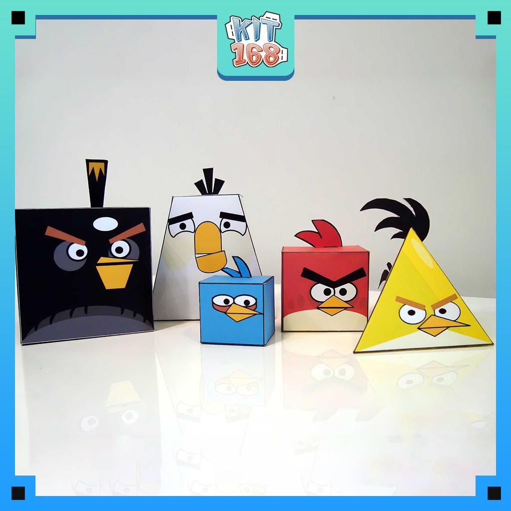 Mô hình giấy Anime Game Angry Birds