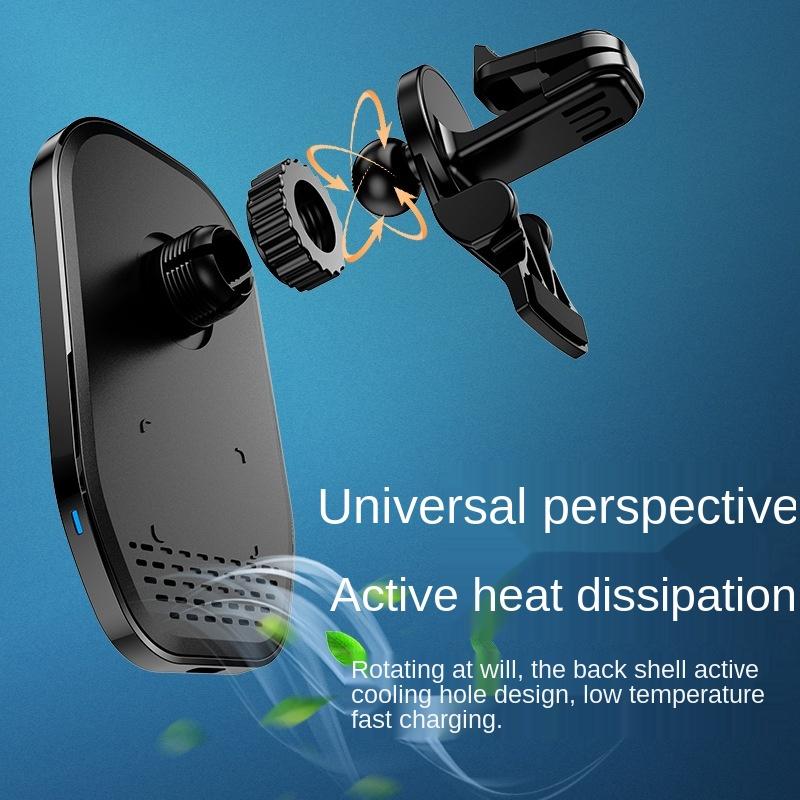 Máy tính gắn bộ sạc xe không dây từ trường mới 15W cho iPhone12 pro max mini magsafing bộ sạc nhanh