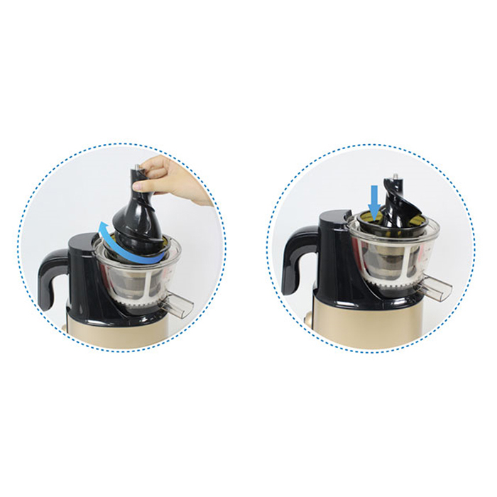 Máy Ép Trái Cây Tốc Độ Chậm Nguyên Trái Iruka I-52 - Hàng chính hãng
