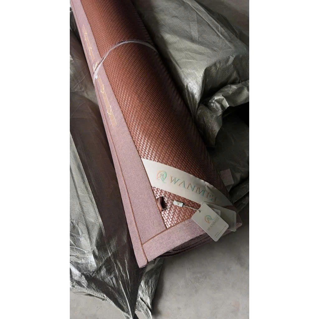 Chiếu Mây Điều Hòa Thủ Công Cao Cấp – Sợi Mây Tự Nhiên 5kg/Chiếc, Gấp Gọn Được, Giặt Được, Mát Lạnh Mùa Hè – Size 1m6 / 1m8 / 2m2 - HÀNG CHÍNH HÃNG MINIIN