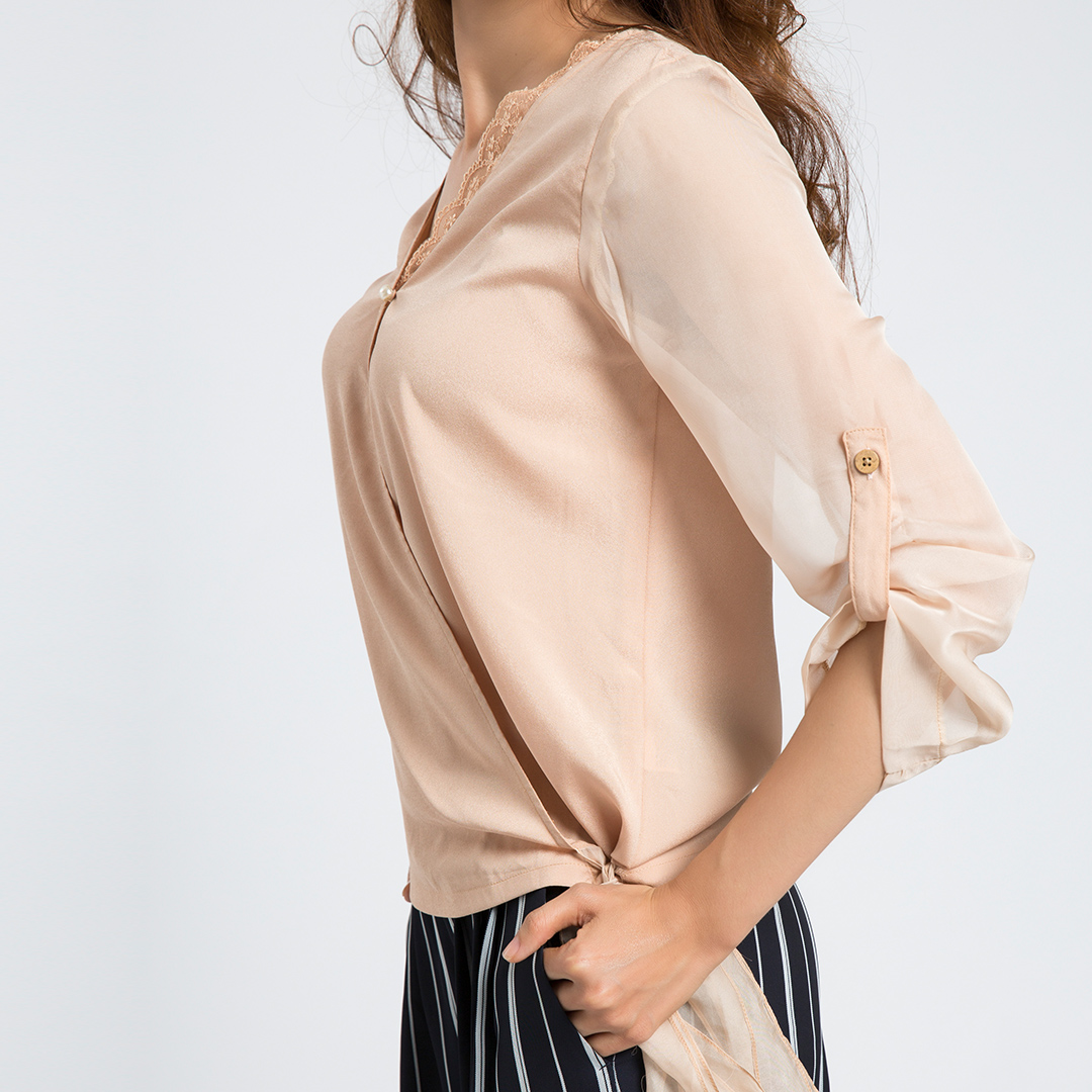 Áo Kiểu Công Sở Cao Cấp Thời trang thiết kế Hity TOP087