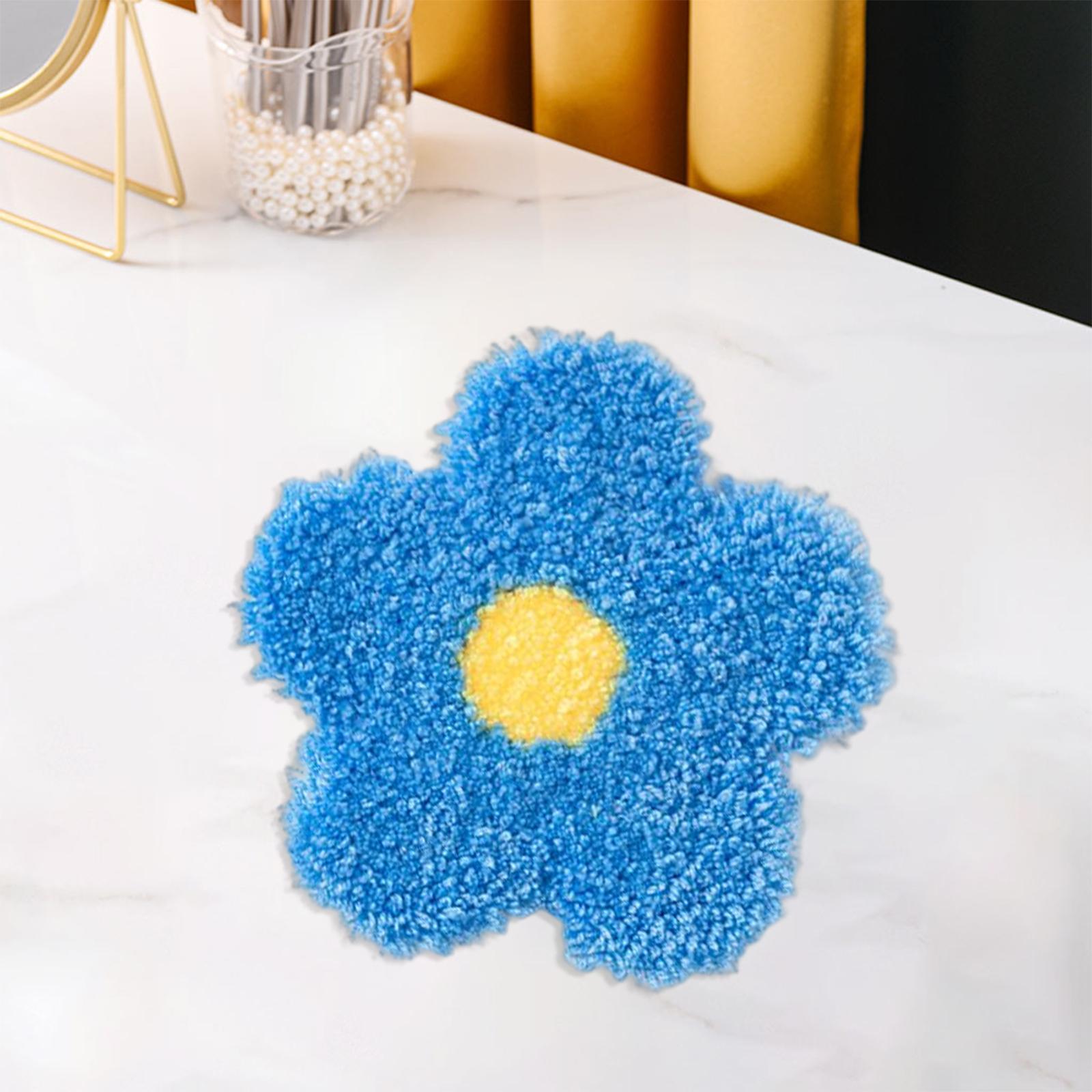 Punch Coaster Kit DIY Soft Yarn Thread Cup Mat for Starter Handcraft