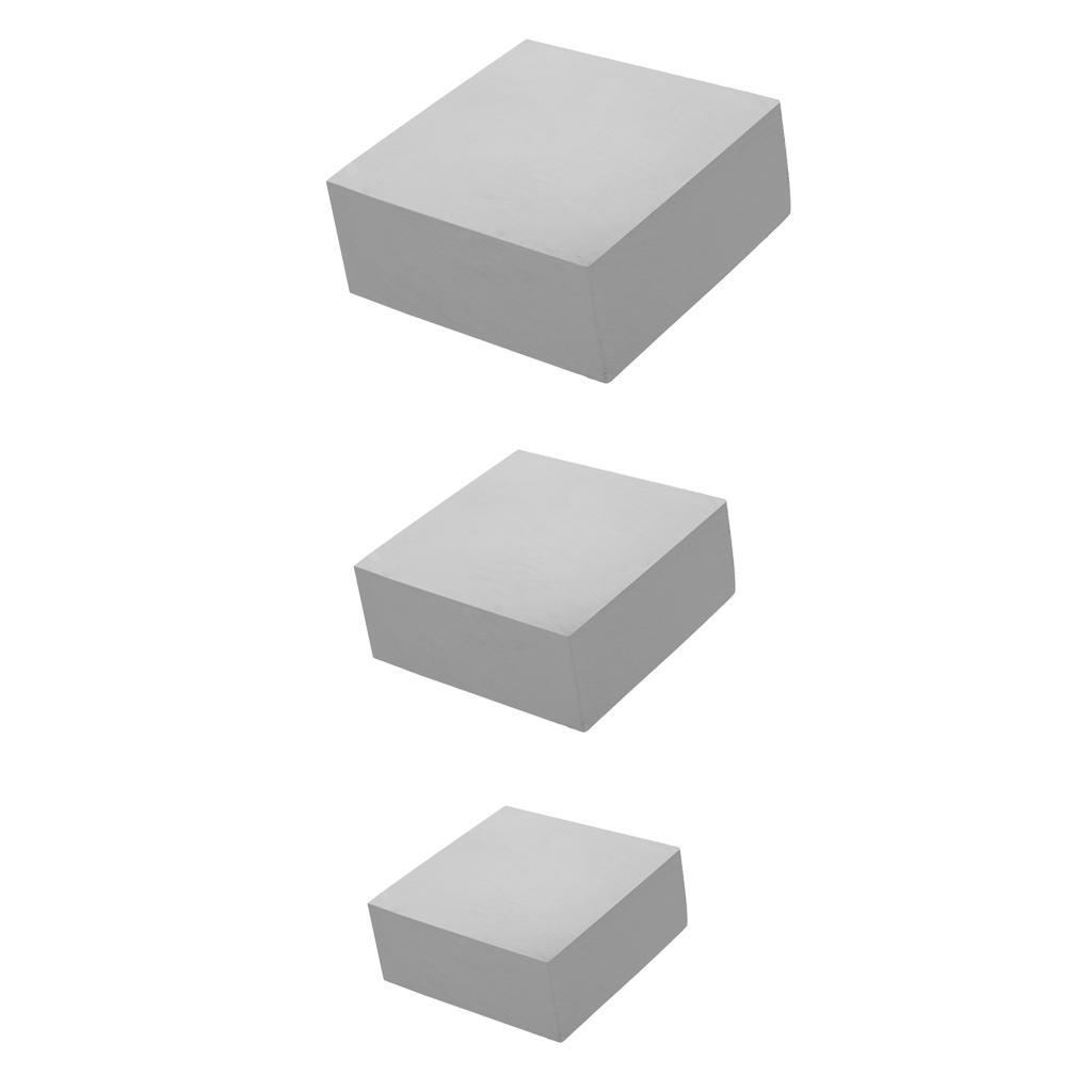 Solid Metal Bench Block Jewelers Silversmiths Anvil Flat Square