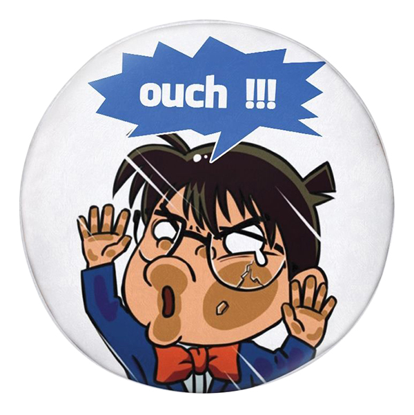 Gối tròn Conan Ouch!!! - GOFU021