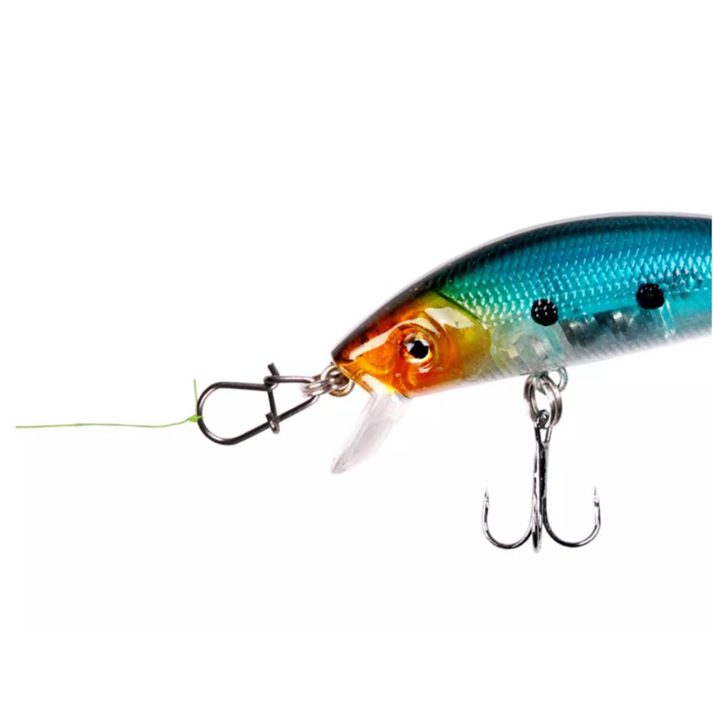 20 Pcs/set Stainless Steel Fish Hook Lure Connector Fast Clip Lock Safety Snaps Pins Swivel Solid Rings Fishing Accessories