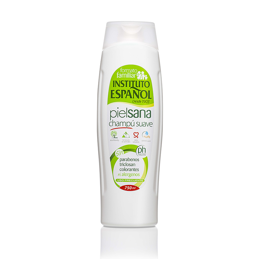 DẦU GỘI DƯỠNG ẨM GIỮ MÀU TÓC DÀNH CHO TÓC THƯỜNG &amp; TÓC NHUỘM INSTITUTO ESPANOL PIELSANA SHAMPOO 750ml