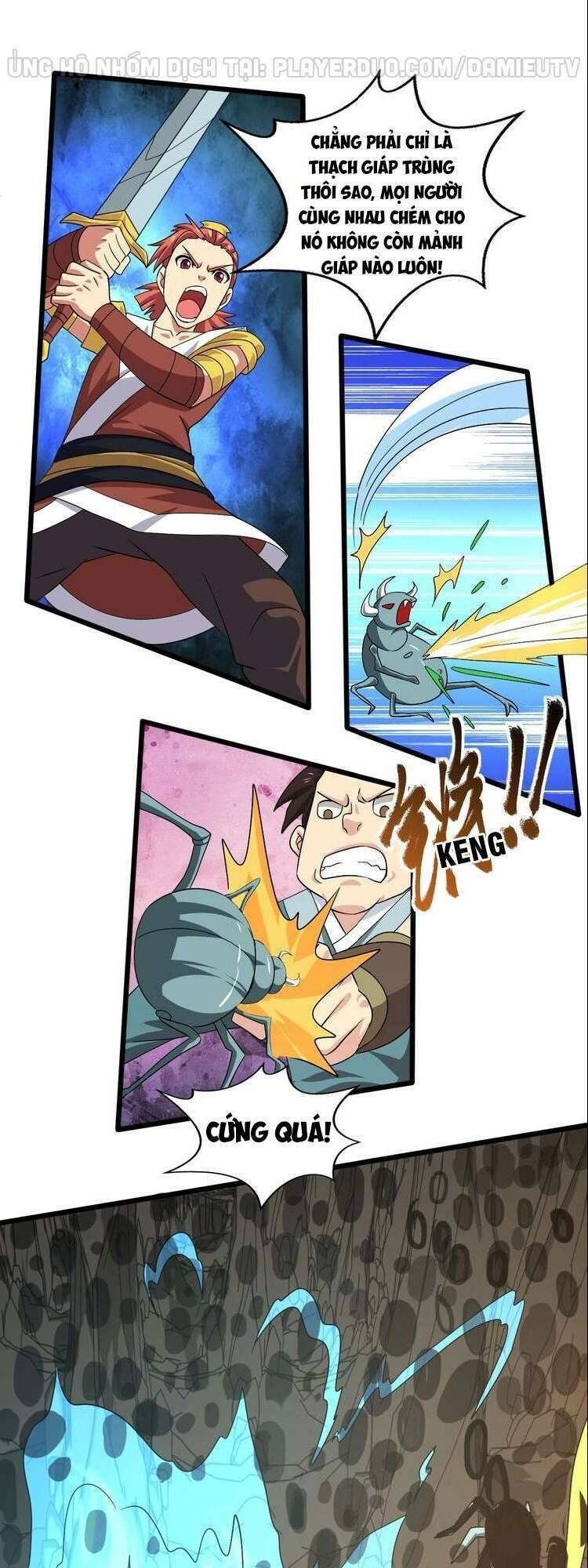 việc tu luyện hằng ngày của vũ đế chapter 32 33