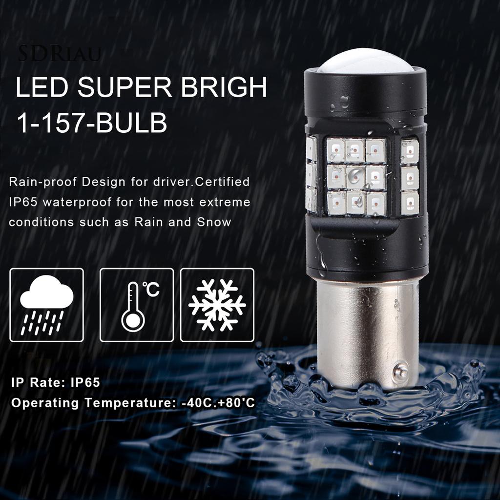 Đèn Led Tín Hiệu Xi Nhan Siêu Sáng Cho Xe Hơi Xqcdx Dc 12-24v 15w 2835 36smd